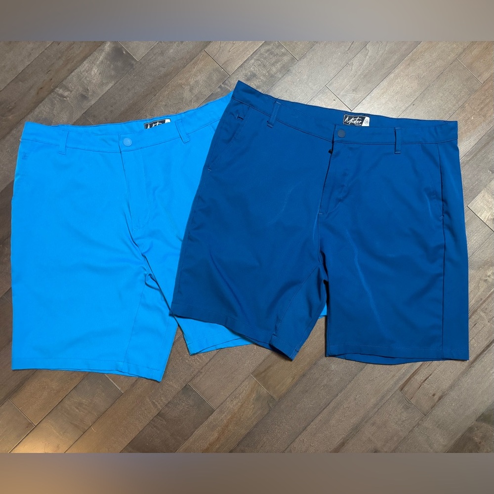 Vintage Mister Men’s Golf Shorts Size 38 Retro 90s Polyester Preppy Lot LN